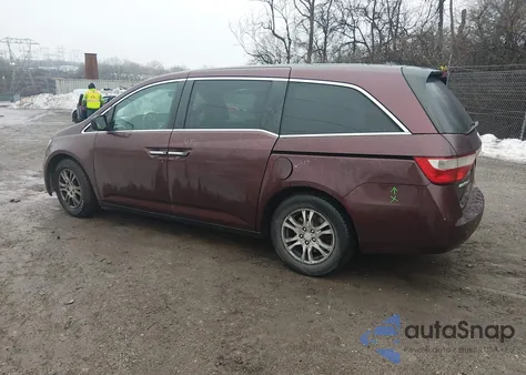 2012 Honda Odyssey Ex-L z USA, uszkodzony, nr VIN 5FNRL5H65CB045879